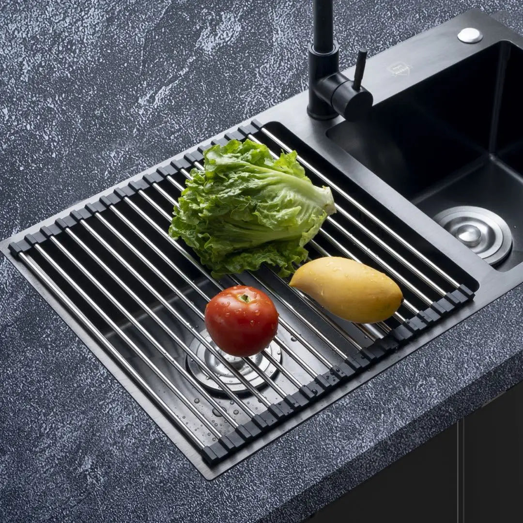 Kitchen Stainless Steel Sink Drain Rack