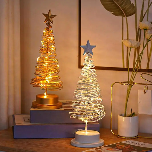 Star Ornament Tabletop Christmas LED Tree Light