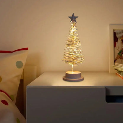 Star Ornament Tabletop Christmas LED Tree Light